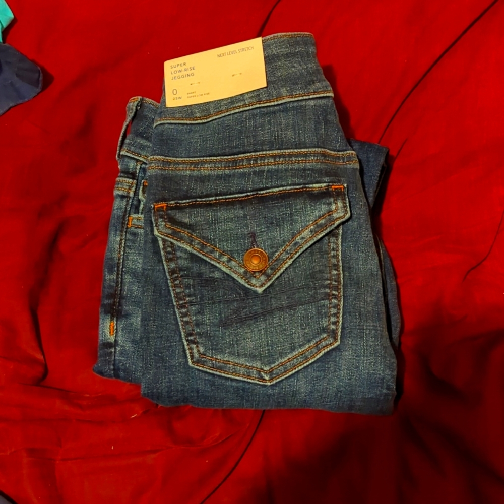 American Eagle Super Low Rise Jegging